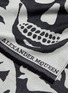 Detail View - Click To Enlarge - ALEXANDER MCQUEEN - Skull and dove jacquard wool scarf