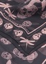Detail View - Click To Enlarge - ALEXANDER MCQUEEN - Skull dragonfly print silk chiffon scarf