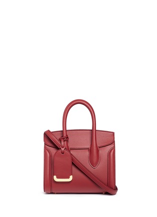 Main View - Click To Enlarge - ALEXANDER MCQUEEN - 'Heroine 21' mini leather bag