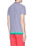 Back View - Click To Enlarge - ORLEBAR BROWN - 'Sammy' contrast hem Breton stripe T-shirt