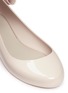 Detail View - Click To Enlarge - MELISSA - 'Space Love Bow II' PVC ballerina flats