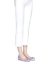 Figure View - Click To Enlarge - MELISSA - 'Ultragirl Fly' butterfly PVC ballerina flats