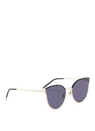 Figure View - Click To Enlarge - STEPHANE + CHRISTIAN - 'Andante' metal cat eye sunglasses