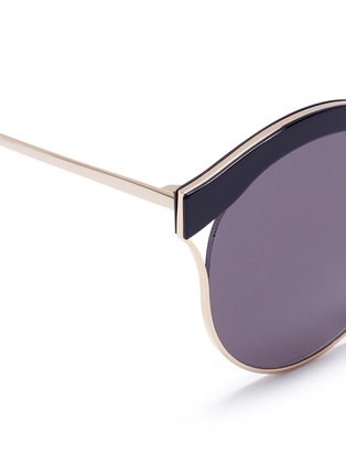 Detail View - Click To Enlarge - STEPHANE + CHRISTIAN - 'Malena' acetate browline sunglasses