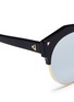 Detail View - Click To Enlarge - STEPHANE + CHRISTIAN - 'Flashback' acetate browline mirror sunglasses