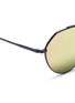 Detail View - Click To Enlarge - STEPHANE + CHRISTIAN - 'Daydream' metal angular mirror sunglasses