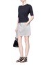 Figure View - Click To Enlarge - J BRAND - 'Bonny' mid rise denim mini skirt