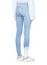 Back View - Click To Enlarge - J BRAND - '620' mid rise super skinny bleach denim pants