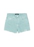 Main View - Click To Enlarge - J BRAND - 'Gracie' high rise distressed denim shorts