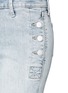 Detail View - Click To Enlarge - J BRAND - 'Zion' button side mid rise cropped skinny jeans