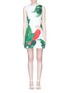 Main View - Click To Enlarge - ALICE & OLIVIA - 'Malin' bird and palm tree print sleeveless dress