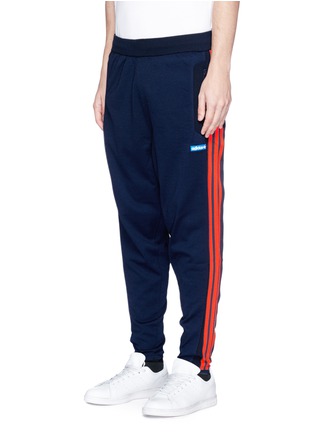 Detail View - Click To Enlarge - ADIDAS - 3-Stripe Tech knit tracksuit