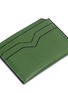 Detail View - Click To Enlarge - VALEXTRA - Leather card holder – Grass Green