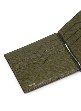 Detail View - Click To Enlarge - VALEXTRA - Simple Grip Spring leather wallet