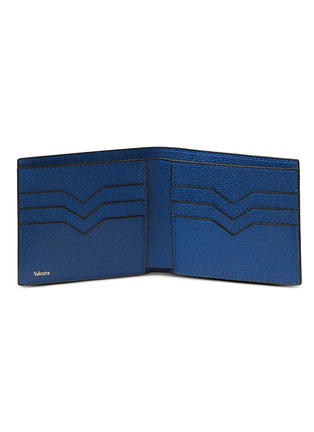  - VALEXTRA - Leather bifold wallet – Royal Blue