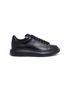 Main View - Click To Enlarge - ALEXANDER MCQUEEN - 'Oversized Sneaker' in leather