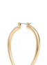 Detail View - Click To Enlarge - EDDIE BORGO - 'Thalia' interlocking hook hoop earrings