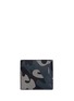 Detail View - Click To Enlarge - ALEXANDER MCQUEEN - Camouflage skull print leather bifold wallet