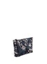 Detail View - Click To Enlarge - ALEXANDER MCQUEEN - Camouflage and skull print medium nylon pouch