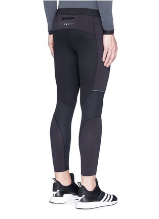 Back View - Click To Enlarge - PARTICLE FEVER - Mesh panel performance leggings