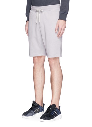 Front View - Click To Enlarge - 73176 - Cotton-linen track shorts