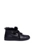 Main View - Click To Enlarge - PEDRO GARCIA  - 'Parley' lambskin shearling sneaker chukka boots