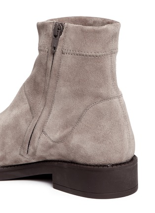 Detail View - Click To Enlarge - PEDRO GARCIA  - 'Kana' suede ankle boots