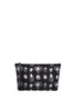 Main View - Click To Enlarge - ALEXANDER MCQUEEN - Feather print nylon zip pouch