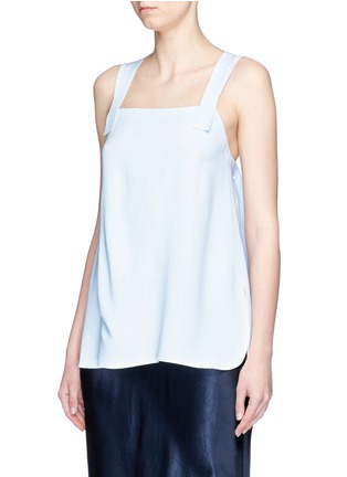 Front View - Click To Enlarge - HELMUT LANG - Cross back crepe camisole