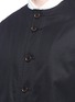 Detail View - Click To Enlarge - 73088 - Padded stripe hem shirt jacket
