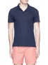 Main View - Click To Enlarge - ONIA - Linen blend polo shirt