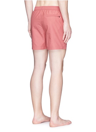 Back View - Click To Enlarge - ONIA - 'Charles 5"' cotton blend swim shorts