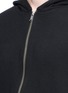 Detail View - Click To Enlarge - 73088 - Shirt underlay zip hoodie
