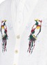 Detail View - Click To Enlarge - 73088 - Parrot jacquard wool cardigan