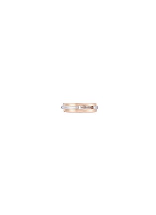 Main View - Click To Enlarge - DAUPHIN - 'Volume' 18k rose and white gold ring
