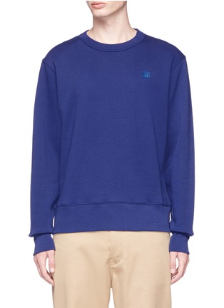 Main View - Click To Enlarge - ACNE STUDIOS - 'Fairview' face patch sweatshirt