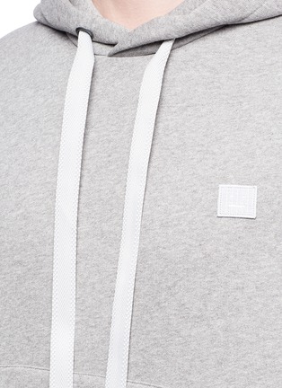 Detail View - Click To Enlarge - ACNE STUDIOS - Face patch hoodie