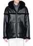 Main View - Click To Enlarge - ACNE STUDIOS - 'Luna' lambskin shearling leather jacket