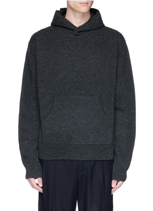 Main View - Click To Enlarge - ACNE STUDIOS - 'Nat' cashmere blend hoodie