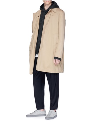 Figure View - Click To Enlarge - ACNE STUDIOS - 'Nat' cashmere blend hoodie