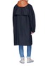 Back View - Click To Enlarge - ACNE STUDIOS - 'Midnight' two-in-one twill coat and quilted vest
