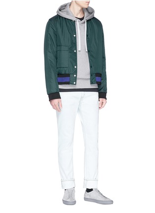 Figure View - Click To Enlarge - ACNE STUDIOS - 'Nash' face patch long sleeve T-shirt