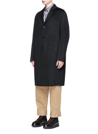Front View - Click To Enlarge - ACNE STUDIOS - 'Chad' brushed wool-cashmere coat