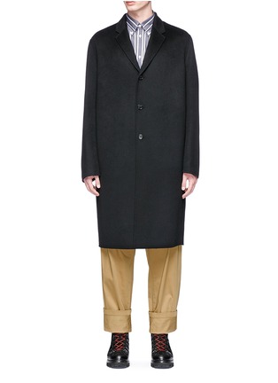 Main View - Click To Enlarge - ACNE STUDIOS - 'Chad' brushed wool-cashmere coat