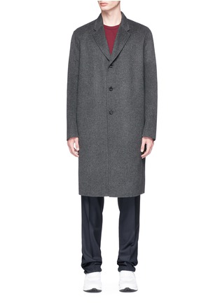 Main View - Click To Enlarge - ACNE STUDIOS - 'Chad' brushed wool-cashmere coat