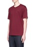 Front View - Click To Enlarge - ACNE STUDIOS - 'Nash' face patch T-shirt