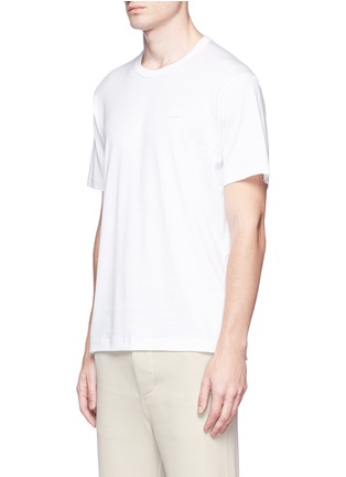 Front View - Click To Enlarge - ACNE STUDIOS - Face patch T-shirt