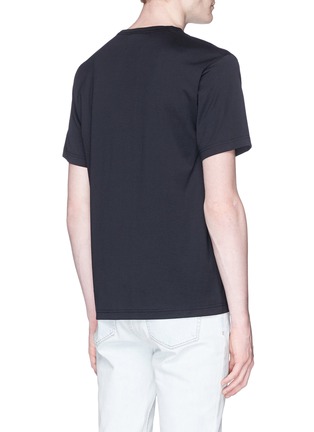 Back View - Click To Enlarge - ACNE STUDIOS - 'Nash' face patch T-shirt