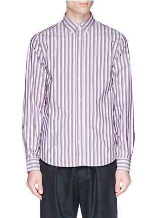 Main View - Click To Enlarge - ACNE STUDIOS - 'Isherwood' stripe Oxford shirt