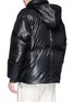Back View - Click To Enlarge - ACNE STUDIOS - 'Minus' retractable hood down puffer jacket